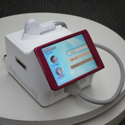 China Newest 808nm diode laser hair removal equipment portable and painless removal for sale