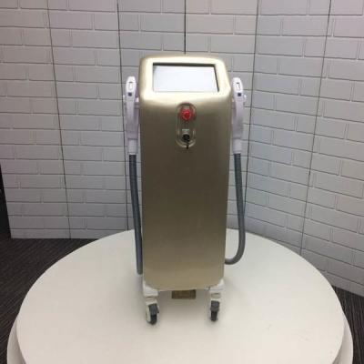 China 0-5℃ 2 handles with 3000W SHR hair removal machine in best price for sale