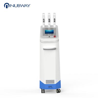 China Multiple functional SHR hair removal and skin rejuvenation machine 3000W power for sale