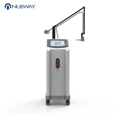 China Laser CO2 laser skin tightening with RF tube air cooling skin tag removal machine for sale