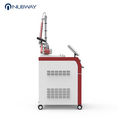 China Q-switched nd yag laser tattoo removal and skin rejuvenation machine with 1000W input power for sale