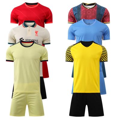 China Wholesale Blank 100% Polyester Fabric Custom Your Logo Design Sublimated Soccer Uniforms for sale