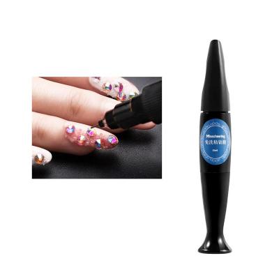 China Durable The new NO-wash sticky drill is firm and durable professional rhinestone glue for nails nails strong glue for sale