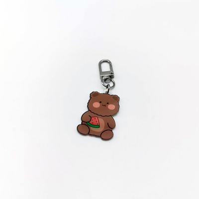 China Lovely cute acrylic key chain is popular in Amazon for sale