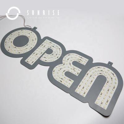 China Consumer SUNRISE SIGN Manufacturer Custom Waterproof Rigid SMD LED Long Lasting Letreiro Sign Board Led Open Sign For Business Led Rotulos for sale