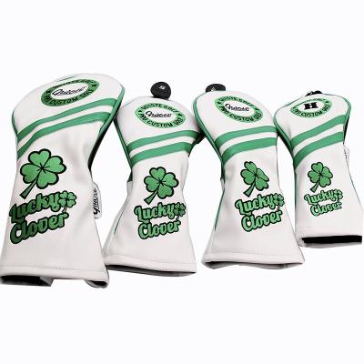 China Protect Golf Clubs High Quality Wooden Golf Head Cover for sale