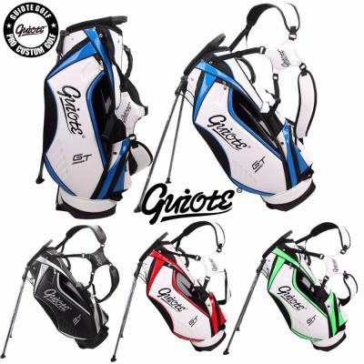 China Durable Waterproof PU Leather Guiote Golf Stand Bag for sale