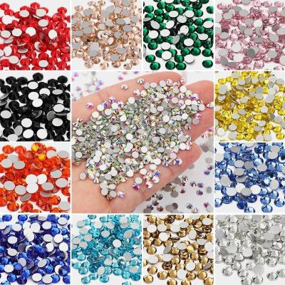 China Wholesale Bling Bling Ss3-ss50 Non Hotfix Flatback Amethyst ab Glass Fake Stones Nails Rhinestone For Nail Art Decoration for sale