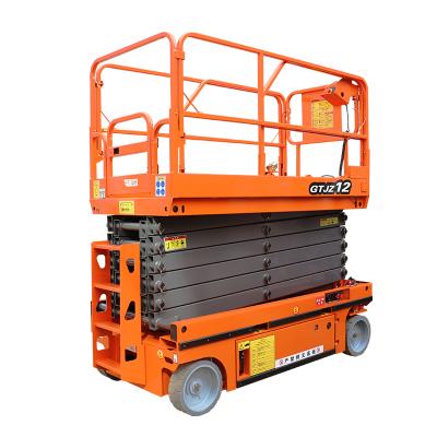 China Aerial Self Propelled Self Propelled Scissor Lift Table Scissor Lift Mobile Work Construction Lift Platform for sale