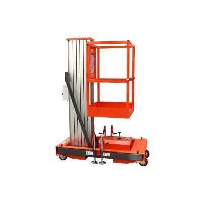 China Hydraulic Lift Aerial Lift Home Works Construction Hydraulic Lift Aluminum Alloy Mobile Home Lift for sale