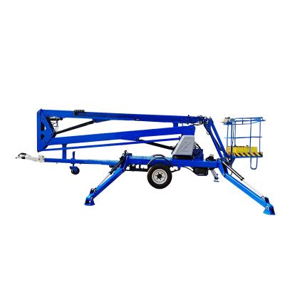 China Articulating Works 8-14m Construction Works 8-14m Aerial Arm Platform Crank Aerial Arm Lift for sale