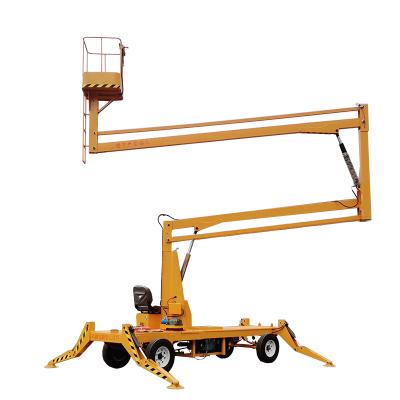 China Articulating Works 8-14m Construction Works 8-14m Aerial Arm Platform Crank Aerial Arm Lift for sale