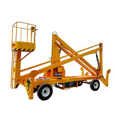 China Construction work best selling crank arm lift arm hydraulic aerial work platform for sale