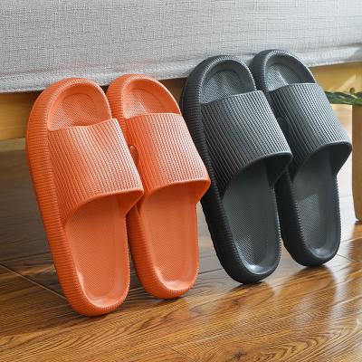 China Cushioning Wholesale EVA Soft Bottom Beach Women's Wear-Resistant Flip Flops Indoor and Outdoor Men's and Women's Slip-Resistant Slippers for sale