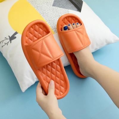 China Cushioning Wholesale Women's and Men's Summer Beach House Indoor Flip Flops, Stepping on Excrement Feeling Soft Unique Eva Slippers for sale