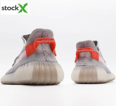 China Original yeezy 350 V2 yeezy bred men women size shoes fashion ashpeal 350 Indoor+outside factory high quality original women's casual shoes big for sale