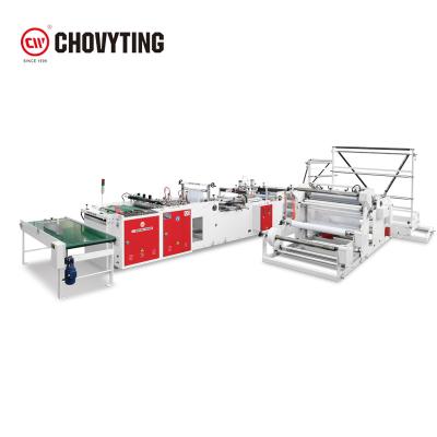 China Building Material Shops Full Automatic Port Filling Power Plastic Bag Making Machine for sale