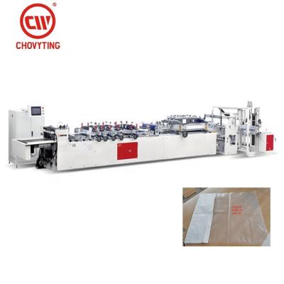 China Multifunctional Customized PA PE Laminated Tyvek Header Medical Bag Making Machine for sale