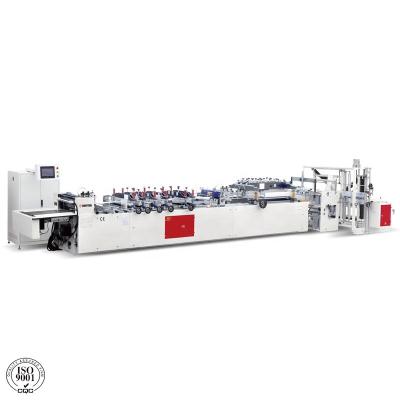 China Factory design new CW-600A formed die cut doypack bag making machine for laminated materials for sale