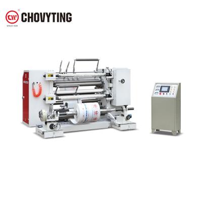 China Factory Plasti film PE PP slitter and high speed aluminum foil rewinder machine (250-280m/min) for sale