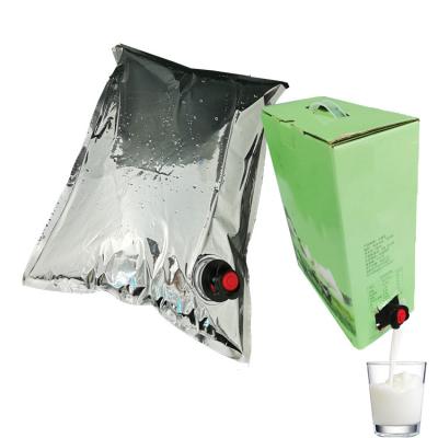 China Factory Aluminum Foil Laminated Plastic Wine Package Packing Storage Supply Bag In Boxes Spout Pouch Packing Bag Making Machine for sale