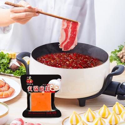 China OEM ODM 90g One People Use Customized Hotpot Soup 90g Spicy Hot Pot Bottom for sale