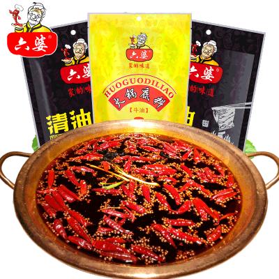 China Hot Spicy Hot Spicy Flavor Soup Liupo Beef Tallow Pot Pot Seasoning Base NOT DETERMINED for sale