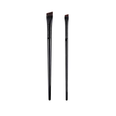 China High Quality Fine Angled Flat Brush Eyeliner Brushes Eye Liner Sweep Ultra Thin Inclined Flat Angle For Beauty Cosmetic Tool for sale