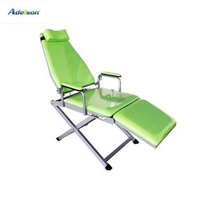 China Portable Hot Selling Mobile Dental Unit Folding Portable Dental Chair for sale