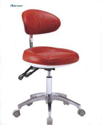 China PU Leather Medical Aid Height Stool Movable Adjustable Chair Office Stool for sale