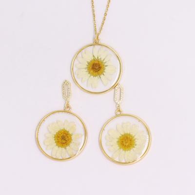 China China Factory Direct Wholesale FASHIONABLE Custom Chrysanthemum Flower Pendant Jewelry for sale