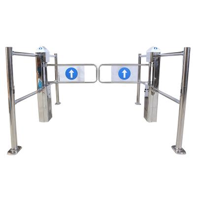 China good quality gate entrance turnstile 2.0mm - 201 stainless steel tube factory various manufacturing supermarket security turnstiles for sale