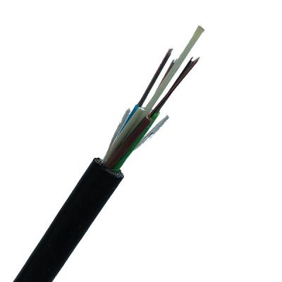 중국 Outdoor SM Fiber Cables 24F G652D Fiber Optic Cable GYFTY 판매용