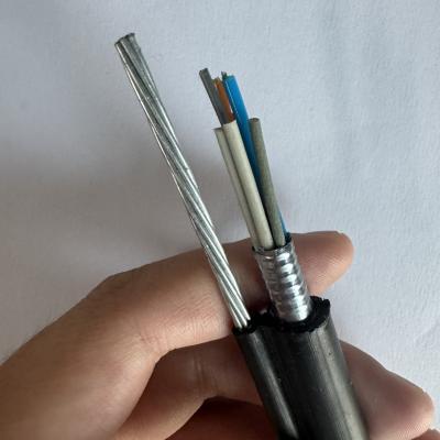 China Outdoor Aerial Fiber Optic Cable Multi Loose Tube Figure 8 Optical Cable GYTC8A for sale