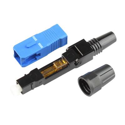 China 60mm SC UPC Single Mode Fiber Optic Connector for sale