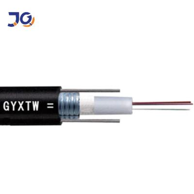 중국 야외 단일모드 G652D 4 6 8 12 16 24 핵심은 강선 피브라 옵틱 그리스트더블유와 파이버 광 케이블을 강화했습니다 판매용