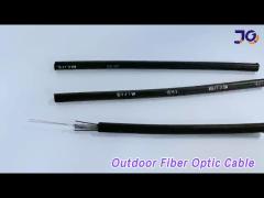 Single Mode Outdoor Fiber Optic Cable G652D Light Weight Water Resistant