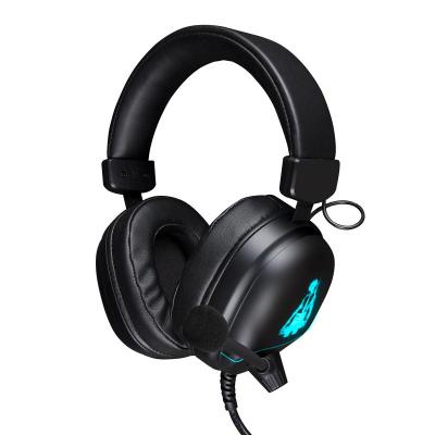 China Noise Canceling Mic Cross Frontier Amazon Peace Elite 7.1USB Retro Gaming Headset Luminous Headset Gaming Headset for sale