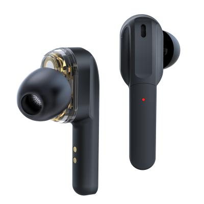 China TWS (True Wireless Stereo) 2021 new mini tws quiet comfortable ANC earphone wireless earbuds with charging cable for sale