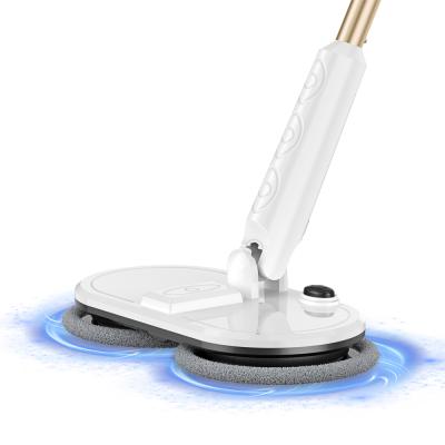 China High Quality Sustainable Power Broom Cordless Electric Floor Scrubber Mop With Rechargeable Battery Pack for sale