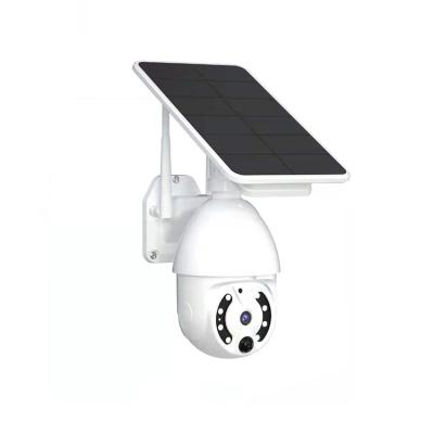 China NIGHT VISION Wifi Version TUYA APP HD 1080P PTZ Wifi Professional Outdoor Solar Powered Security Camera for sale