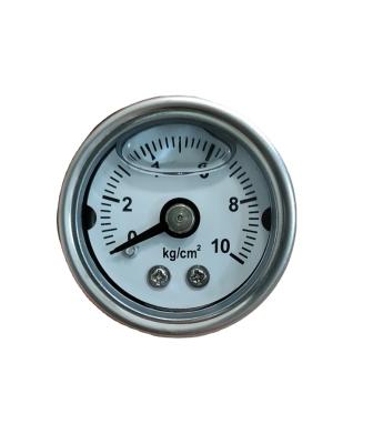 China 1.2INCH SS-AD 18NPT 0-10KG ALL STAINLESS STEEL PRESSURE GAUGE SS-A type (bottom mount) for sale