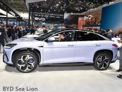 중국 2024 Byd Sea Lion 07 EV 순전력 중형 SUV 배터리 용량 71.8Kwh 판매용