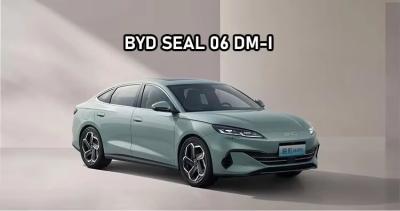 China Plug-in hybride elektrische auto Byd Seal 06 Dm-I 80km Noble gesloten carrosserie type Fwd Auto Sedan Te koop