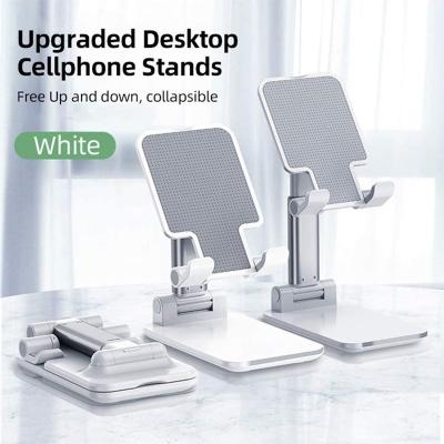 China ROXGOCT Adjustable Metal Tablet Stand Table Desk Cell Foldable Extend Support Desktop Mobile Phone Stand Holder For iPhone iPad Adjustable for sale