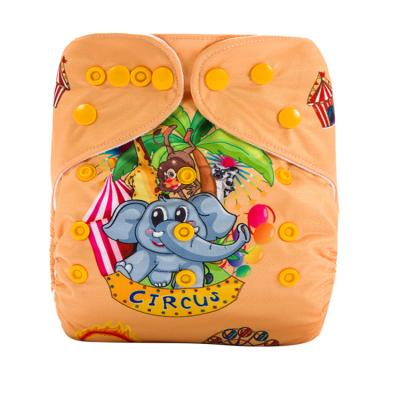 China New Style Cotton Cloth Baby Printed Eco-Friendly Reusable Hot Selling Adjustable Super Soft Diaper for sale