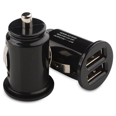 China New ROXGOCT Free Sample China-chic 5V 2.1A Car Charger USB Fast Charging Dual Port Electronic Car Charger for sale