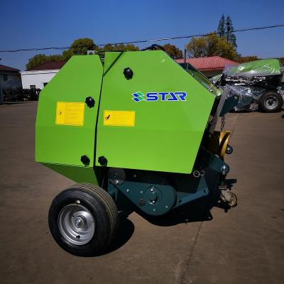 China MRB0870 0850 CE Certificated Hay Rice Baler Wheat Straw Grass hay baler haybaler roll baler mini round baler for sale