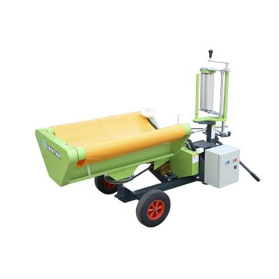 China Efficient Professional Professional Silage Bale Packing Machine Mini Round Bale Factory Direct Sales for sale