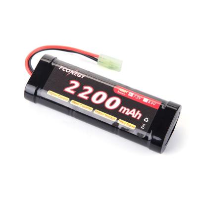 China Toys Cycle Life Over 1000 Times 7.2V 2200 MAH Recharchable Toys NIMH Battery Pack for sale